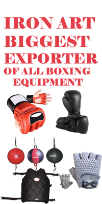 boxing gloves and equipment